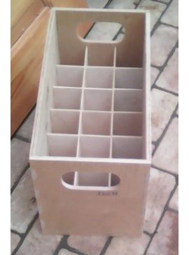 Intra απο ξύλο plywood 3mm-4mm πάχος - Korobka 18 Sektsiy Δίασταση 30x30 cm Intraeaxys-p7ykw61q
