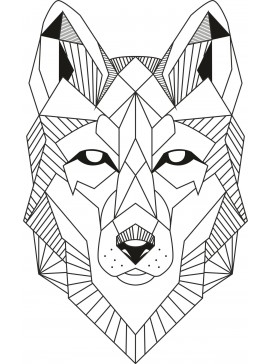 Intra απο ξύλο plywood 3mm-4mm πάχος - Wolf Lineart Δίασταση 30x30 cm Intraeaxys-51rrr5m1
