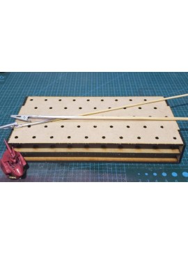 Intra απο ξύλο plywood 3mm-4mm πάχος - Βάση για το εργαλείο σύσφιξης βαφής χόμπι Δίασταση 30x30 cm Intraeaxys-ro6dqw27
