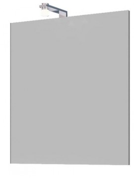 GL RUBINO-65 - ΚΑΘΡΕΠΤΗΣ ΜE ΦΩS LED .62*68 CM 18-6542