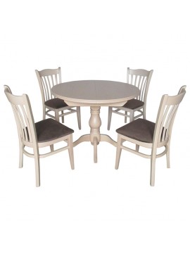 Bluimis ΣΕΤ ΤΡΑΠΕΖΑΡΙΑ AMELIA 1020 IN + NATALIE 1027 IN NATURE BL-400-11-005