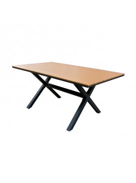 Bluimis ΤΡΑΠΕΖΙ ΑΛΟΥΜΙΝΙΟΥ - POLYWOOD KARMEN 5375 G BL-200-58-016