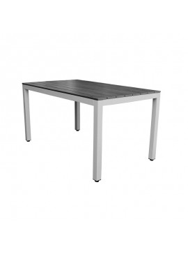 Bluimis ΤΡΑΠΕΖΙ ΑΛΟΥΜΙΝΙΟΥ - POLYWOOD MADISON 5376 G BL-200-58-007