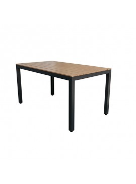 Bluimis ΤΡΑΠΕΖΙ ΑΛΟΥΜΙΝΙΟΥ - POLYWOOD MADISON 5377 G BL-200-58-008