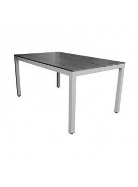 Bluimis ΤΡΑΠΕΖΙ ΑΛΟΥΜΙΝΙΟΥ - POLYWOOD MADISON 5378 G BL-200-58-009