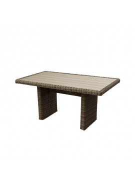 Bluimis ΤΡΑΠΕΖΙ WICKER - RATTAN IRINA 5456 G BL-200-11-011