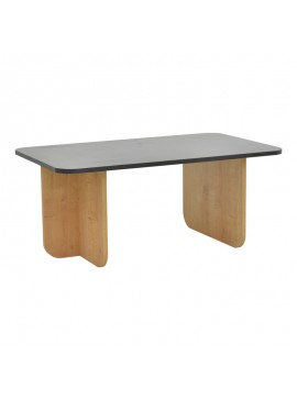 Intrahome Τραπέζι Beca Intrahome σε oak-μαύρο απόχρωση 100x60x42εκ | SKU: INTRAPA-208111422