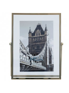 Artekko Gaia Μεταλλική Χρυσή Κορνίζα για Φωτογραφίες (10x15) Artekko 20-76-893