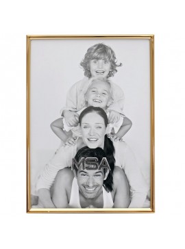 Artekko Auset Μεταλλική Χρυσή Κορνίζα για Φωτογραφίες (13x18) Artekko 20-85-121