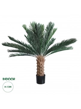 20022 GloboStar®  Artificial Garden CYCADS 20022 Τεχνητό Διακοσμητικό Φυτό Αρωματική Κύκας Υ120cm