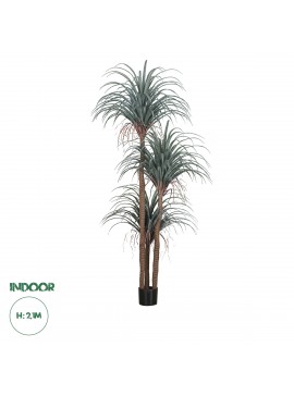 20050 GloboStar®  Artificial Garden PANDANUS TREE 20050 Τεχνητό Διακοσμητικό Φυτό Πάνδανος Υ210cm
