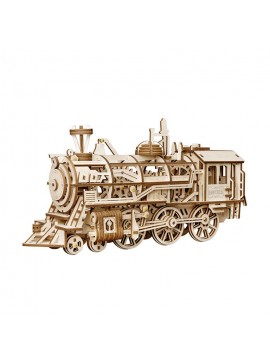 ROBOTIME Locomotive LK701 3D Ξύλινο Μηχανικό Puzzle