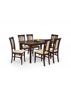 FRYDERYK 160/240 cm extension table color: dark walnut DIOMMI V-PL-FRYDERYK/240-ST-C.ORZECH DIOMMI-60-22204