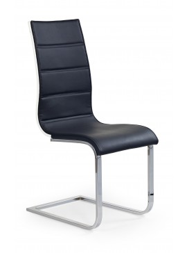 K104 chair color: black DIOMMI V-CH-K/104-KR-CZARNY/BIAŁY-EKO DIOMMI60-20905