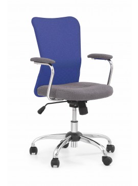 ANDY chair color: grey/blue DIOMMI V-CH-ANDY-FOT-NIEBIESKI DIOMMI60-20331