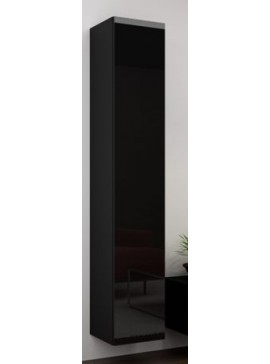 full cabinet VIGO WITR PEŁNA 180 black/black DIOMMI CAMA-VIGO-WITRYNA-PEŁNA-CZARNY/CZARN POŁ DIOMMI-60-20175