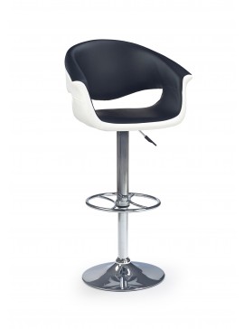 H46 bar stool color: white/black DIOMMI V-CH-H/46 DIOMMI60-20814