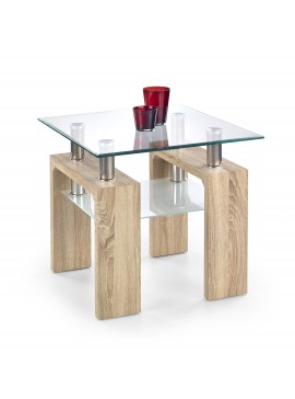 DIANA H KWADRAT coffee table color: sonoma oak DIOMMI V-CH-DIANA_KWADRAT_H-LAW-SONOMA DIOMMI-60-20597
