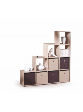 LUINI color: sonoma oak DIOMMI V-PL-LUINI-REGAŁ DIOMMI-60-22356