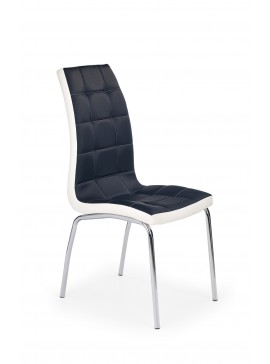 K186 chair color: black/white DIOMMI V-CH-K/186-KR-CZARNY DIOMMI-60-20920