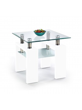 DIANA H KWADRAT coffee table color: white DIOMMI V-CH-DIANA_KWADRAT_H-LAW-LAK-BIAŁY DIOMMI-60-20595