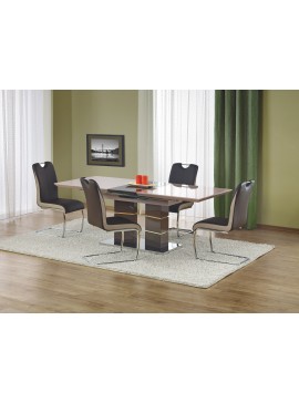 LORD table color: light grey / dark grey DIOMMI V-CH-LORD-ST-J.POPIEL/C.POPIEL DIOMMI60-21444