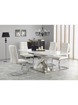 SANDOR 2 table, color: extra white DIOMMI V-CH-SANDOR_2-ST-BIAŁY DIOMMI60-21777