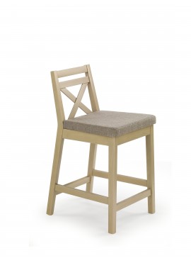 BORYS LOW bar stool, color: sonoma oak / INARI 23 DIOMMI V-PL-N-BORYS_LOW-SONOMA-INARI23 DIOMMI60-22498