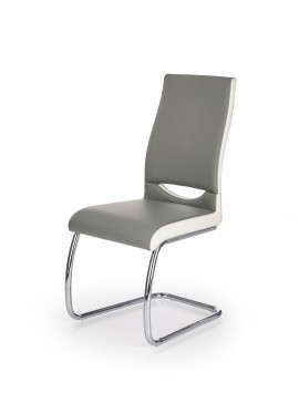 K259 chair, color: grey / white DIOMMI V-CH-K/259-POPIEL DIOMMI-60-20974