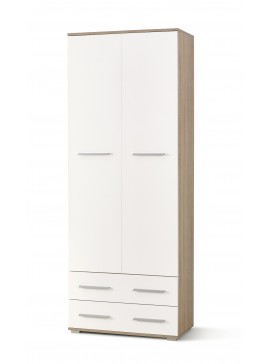LIMA REG2, color: sonoma oak / white DIOMMI V-PL-LIMA-REG2-BIAŁY/SONOMA DIOMMI-60-22298