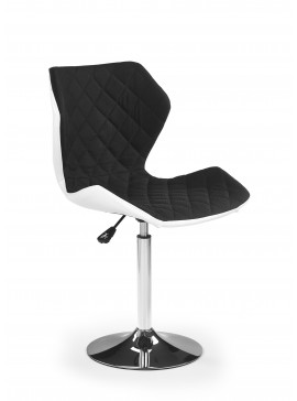 MATRIX 2 bar stool, color: white / black DIOMMI V-CH-MATRIX_2-FOT-CZARNY DIOMMI60-21492