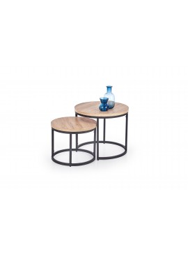 OREO set of two c. tables DIOMMI V-CH-OREO-LAW-DĄB_SAN_REMO DIOMMI-60-21635
