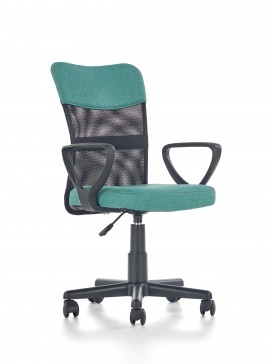 TIMMY o.chair, color: turquoise / black DIOMMI V-CH-TIMMY-FOT-TURKUSOWY DIOMMI60-21873