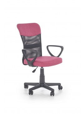 TIMMY o.chair, color: pink / black DIOMMI V-CH-TIMMY-FOT-RÓŻOWY DIOMMI60-21872