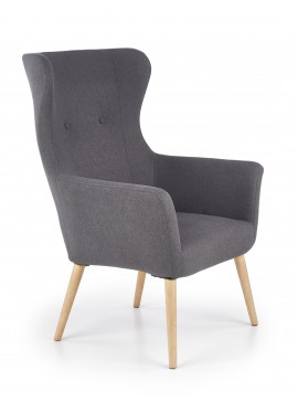 COTTO leisure chair, color: dark grey DIOMMI V-CH-COTTO-FOT-C.POPIEL DIOMMI60-20550