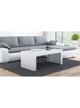 coffe table TESS white/white DIOMMI CAMA-TESS-BIAŁY/BIAŁA LISTWA DIOMMI-60-20040