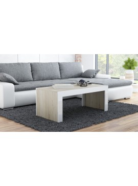 coffe table TESS sonoma oak/ white lath DIOMMI CAMA-TESS-DĄB SONOMA/ BIAŁA LISTWA DIOMMI-60-20045