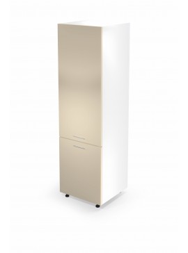 VENTO DL-60/214 high cargo cabinet, color: white / beige DIOMMI V-UA-VENTO-DL-60/214-BEŻOWY DIOMMI-60-22841