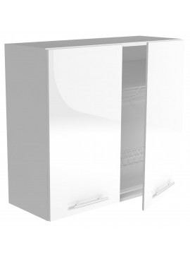 VENTO GC-80/72 top cabinet with drainer, color: white DIOMMI V-UA-VENTO-GC-80/72-BIAŁY DIOMMI-60-22923