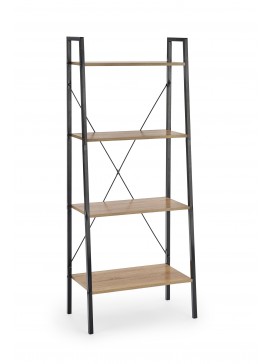 NARVIK REG2 shelving DIOMMI V-CH-NARVIK-REG2-CZARNY/SONOMA DIOMMI-60-21587