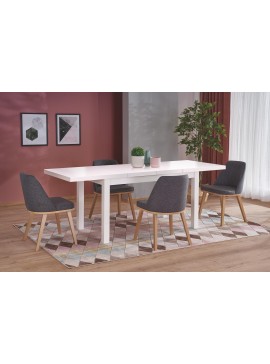 TIAGO 2 extension table white / white DIOMMI V-PL-TIAGO_2-ST-BIAŁY/BIAŁY DIOMMI-60-22720