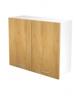 VENTO G-80/72 top cabinet, color: white / honey oak DIOMMI V-UA-VENTO-G-80/72-D.MIODOWY DIOMMI-60-22914