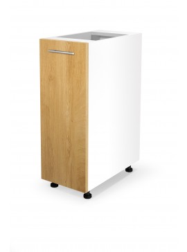 VENTO D-30/82 lower cabinet, color: white / honey oak DIOMMI V-UA-VENTO-D-30/82-D.MIODOWY DIOMMI-60-22789