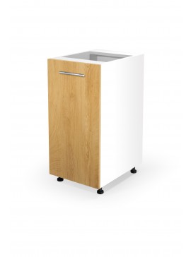 VENTO D-40/82 lower cabinet, color: white / honey oak DIOMMI V-UA-VENTO-D-40/82-D.MIODOWY DIOMMI-60-22813