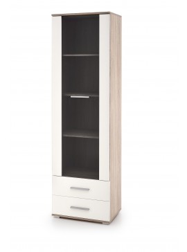 LIMA W1 cabinet white / sonoma oak DIOMMI V-PL-LIMA-W1-BIAŁY/SONOMA DIOMMI-60-22334