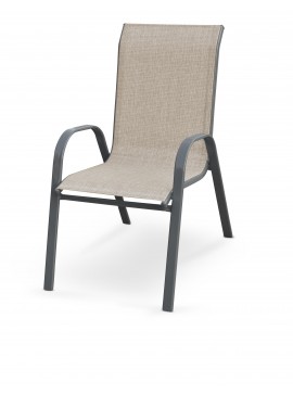 MOSLER garden chair, color: grey DIOMMI V-CH-MOSLER-KR-POPIEL DIOMMI-60-21571
