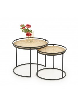 MANADO set of 2 c. tables DIOMMI V-CH-MANADO-LAW DIOMMI-60-21466