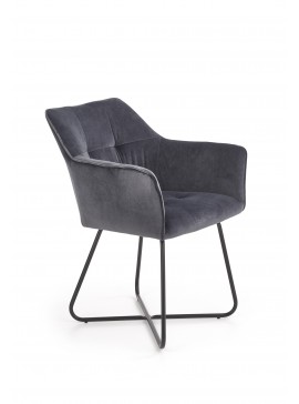 K377 chair, color: grey DIOMMI V-CH-K/377-KR-POPIEL DIOMMI-60-21091