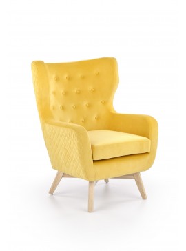 MARVEL l. chair, color: mustard DIOMMI V-CH-MARVEL-FOT-ZOLTY DIOMMI60-21486