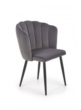 K386 chair, color: grey DIOMMI V-CH-K/386-KR-POPIELATY DIOMMI-60-21107